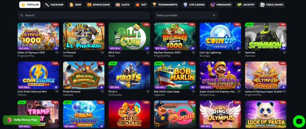 Spin Mills Casino slots